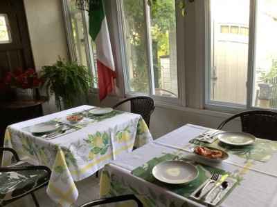 Summer breakfast room