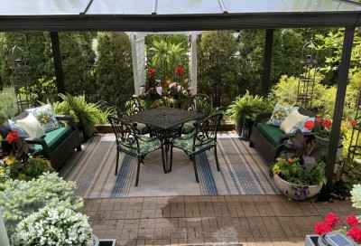 Guest gazebo at Via Veneto 