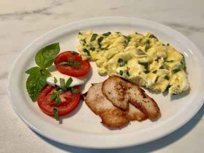 Breakfast at Via Veneto bob in NOTL